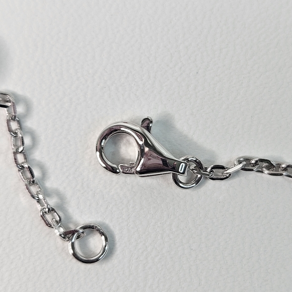 7in Black Moissanite Bezel Bracelet - Picture 3 of 3